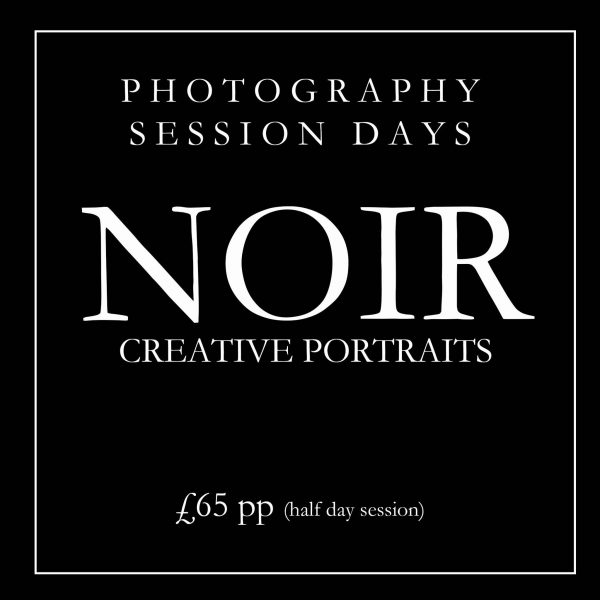 Creative Noir Portraiture Session Day
