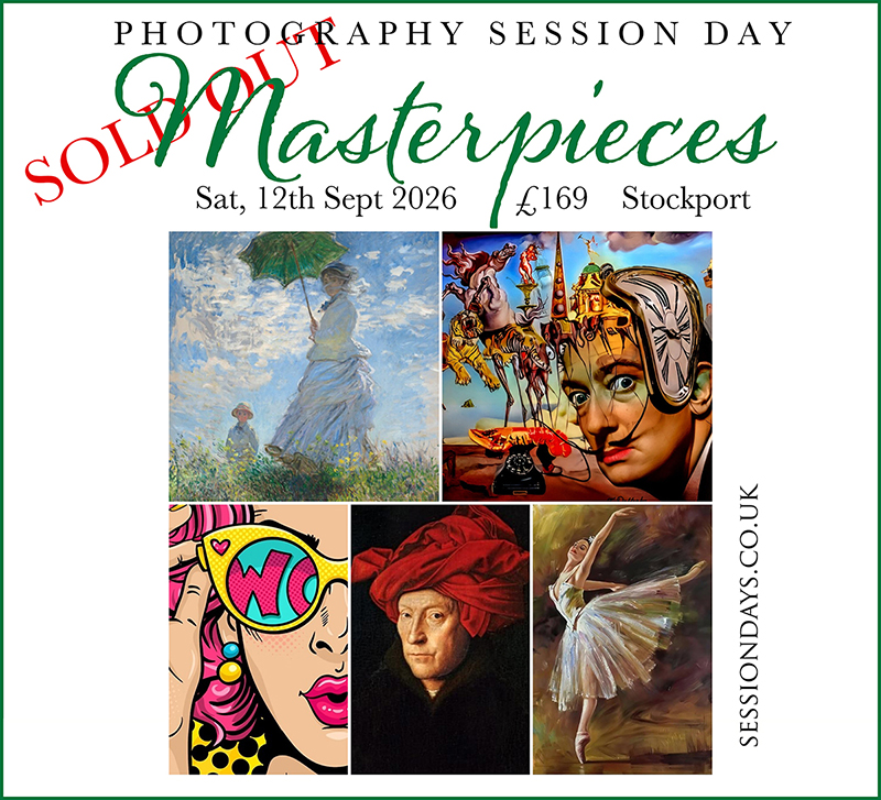 Masterpieces 3 Session Day - Saturday 12th September 2026 Masterpieces 3 Session Day - Saturday 12th September 2026